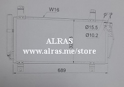 COND/MAZDA 6 2010-2013